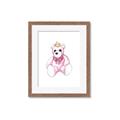 Picture of Pink Teddy _GroupedProduct_Rectangle_Portrait_Mini_ _GroupedProduct_Rectangle_Portrait_Framed_Matted_