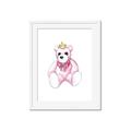 Picture of Pink Teddy _GroupedProduct_Rectangle_Portrait_Mini_ _GroupedProduct_Rectangle_Portrait_Framed_Matted_
