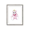 Picture of Pink Teddy _GroupedProduct_Rectangle_Portrait_Mini_ _GroupedProduct_Rectangle_Portrait_Framed_Matted_