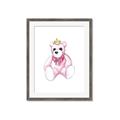 Picture of Pink Teddy _GroupedProduct_Rectangle_Portrait_Mini_ _GroupedProduct_Rectangle_Portrait_Framed_Matted_