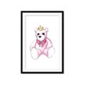 Picture of Pink Teddy _GroupedProduct_Rectangle_Portrait_Mini_ _GroupedProduct_Rectangle_Portrait_Framed_Matted_