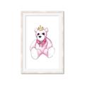 Picture of Pink Teddy _GroupedProduct_Rectangle_Portrait_Mini_ _GroupedProduct_Rectangle_Portrait_Framed_Matted_