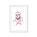 Picture of Pink Teddy _GroupedProduct_Rectangle_Portrait_Mini_ _GroupedProduct_Rectangle_Portrait_Framed_Matted_