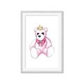 Picture of Pink Teddy _GroupedProduct_Rectangle_Portrait_Mini_ _GroupedProduct_Rectangle_Portrait_Framed_Matted_
