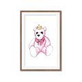 Picture of Pink Teddy _GroupedProduct_Rectangle_Portrait_Mini_ _GroupedProduct_Rectangle_Portrait_Framed_Matted_