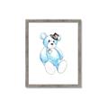 Picture of Blue Teddy _GroupedProduct_Rectangle_Portrait_Mini_ _GroupedProduct_Rectangle_Portrait_Framed_Matted_
