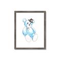 Picture of Blue Teddy _GroupedProduct_Rectangle_Portrait_Mini_ _GroupedProduct_Rectangle_Portrait_Framed_Matted_