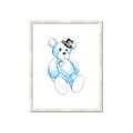 Picture of Blue Teddy _GroupedProduct_Rectangle_Portrait_Mini_ _GroupedProduct_Rectangle_Portrait_Framed_Matted_