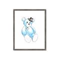 Picture of Blue Teddy _GroupedProduct_Rectangle_Portrait_Mini_ _GroupedProduct_Rectangle_Portrait_Framed_Matted_