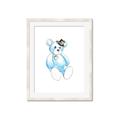 Picture of Blue Teddy _GroupedProduct_Rectangle_Portrait_Mini_ _GroupedProduct_Rectangle_Portrait_Framed_Matted_