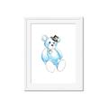 Picture of Blue Teddy _GroupedProduct_Rectangle_Portrait_Mini_ _GroupedProduct_Rectangle_Portrait_Framed_Matted_