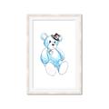 Picture of Blue Teddy _GroupedProduct_Rectangle_Portrait_Mini_ _GroupedProduct_Rectangle_Portrait_Framed_Matted_