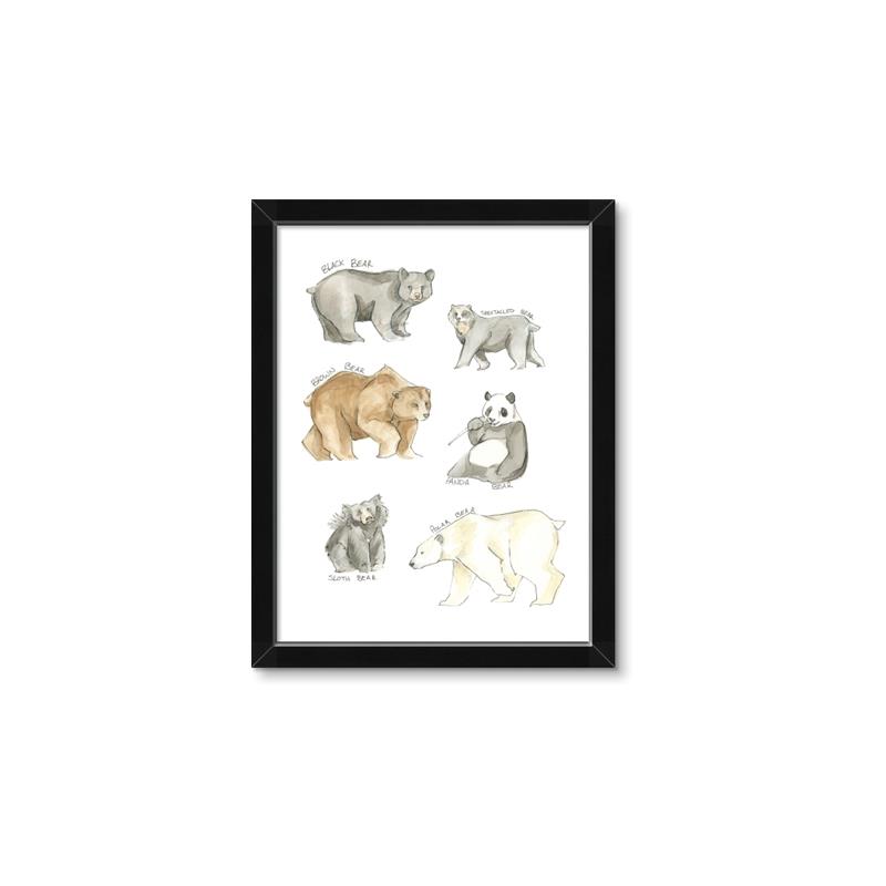 Picture of Bears _GroupedProduct_Rectangle_Portrait_Mini_ _GroupedProduct_Rectangle_Portrait_Framed_Matted_