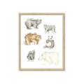Picture of Bears _GroupedProduct_Rectangle_Portrait_Mini_ _GroupedProduct_Rectangle_Portrait_Framed_Matted_
