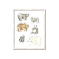 Picture of Bears _GroupedProduct_Rectangle_Portrait_Mini_ _GroupedProduct_Rectangle_Portrait_Framed_Matted_