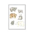 Picture of Bears _GroupedProduct_Rectangle_Portrait_Mini_ _GroupedProduct_Rectangle_Portrait_Framed_Matted_