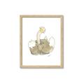 Picture of Silly Ostrich  _GroupedProduct_Rectangle_Portrait_Mini_ _GroupedProduct_Rectangle_Portrait_Framed_Matted_
