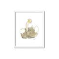 Picture of Silly Ostrich  _GroupedProduct_Rectangle_Portrait_Mini_ _GroupedProduct_Rectangle_Portrait_Framed_Matted_