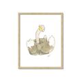 Picture of Silly Ostrich  _GroupedProduct_Rectangle_Portrait_Mini_ _GroupedProduct_Rectangle_Portrait_Framed_Matted_