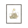 Picture of Silly Ostrich  _GroupedProduct_Rectangle_Portrait_Mini_ _GroupedProduct_Rectangle_Portrait_Framed_Matted_