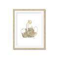 Picture of Silly Ostrich  _GroupedProduct_Rectangle_Portrait_Mini_ _GroupedProduct_Rectangle_Portrait_Framed_Matted_