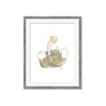 Picture of Silly Ostrich  _GroupedProduct_Rectangle_Portrait_Mini_ _GroupedProduct_Rectangle_Portrait_Framed_Matted_