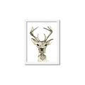 Picture of Baby Deer with Short Tie _GroupedProduct_Rectangle_Portrait_Mini_ _GroupedProduct_Rectangle_Portrait_Framed_Matted_
