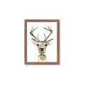 Picture of Baby Deer with Short Tie _GroupedProduct_Rectangle_Portrait_Mini_ _GroupedProduct_Rectangle_Portrait_Framed_Matted_