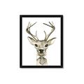 Picture of Baby Deer with Short Tie _GroupedProduct_Rectangle_Portrait_Mini_ _GroupedProduct_Rectangle_Portrait_Framed_Matted_