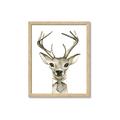 Picture of Baby Deer with Short Tie _GroupedProduct_Rectangle_Portrait_Mini_ _GroupedProduct_Rectangle_Portrait_Framed_Matted_
