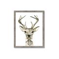 Picture of Baby Deer with Short Tie _GroupedProduct_Rectangle_Portrait_Mini_ _GroupedProduct_Rectangle_Portrait_Framed_Matted_