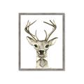 Picture of Baby Deer with Short Tie _GroupedProduct_Rectangle_Portrait_Mini_ _GroupedProduct_Rectangle_Portrait_Framed_Matted_
