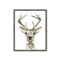 Picture of Baby Deer with Short Tie _GroupedProduct_Rectangle_Portrait_Mini_ _GroupedProduct_Rectangle_Portrait_Framed_Matted_