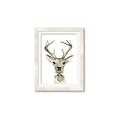 Picture of Baby Deer with Short Tie _GroupedProduct_Rectangle_Portrait_Mini_ _GroupedProduct_Rectangle_Portrait_Framed_Matted_