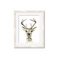 Picture of Baby Deer with Short Tie _GroupedProduct_Rectangle_Portrait_Mini_ _GroupedProduct_Rectangle_Portrait_Framed_Matted_