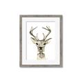 Picture of Baby Deer with Short Tie _GroupedProduct_Rectangle_Portrait_Mini_ _GroupedProduct_Rectangle_Portrait_Framed_Matted_