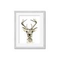 Picture of Baby Deer with Short Tie _GroupedProduct_Rectangle_Portrait_Mini_ _GroupedProduct_Rectangle_Portrait_Framed_Matted_
