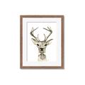 Picture of Baby Deer with Short Tie _GroupedProduct_Rectangle_Portrait_Mini_ _GroupedProduct_Rectangle_Portrait_Framed_Matted_