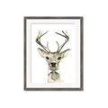 Picture of Baby Deer with Short Tie _GroupedProduct_Rectangle_Portrait_Mini_ _GroupedProduct_Rectangle_Portrait_Framed_Matted_
