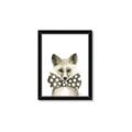 Picture of Baby Fox with Bow Tie _GroupedProduct_Rectangle_Portrait_Mini_ _GroupedProduct_Rectangle_Portrait_Framed_Matted_