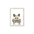 Picture of Baby Fox with Bow Tie _GroupedProduct_Rectangle_Portrait_Mini_ _GroupedProduct_Rectangle_Portrait_Framed_Matted_
