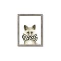 Picture of Baby Fox with Bow Tie _GroupedProduct_Rectangle_Portrait_Mini_ _GroupedProduct_Rectangle_Portrait_Framed_Matted_