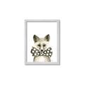 Picture of Baby Fox with Bow Tie _GroupedProduct_Rectangle_Portrait_Mini_ _GroupedProduct_Rectangle_Portrait_Framed_Matted_