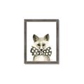 Picture of Baby Fox with Bow Tie _GroupedProduct_Rectangle_Portrait_Mini_ _GroupedProduct_Rectangle_Portrait_Framed_Matted_