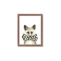 Picture of Baby Fox with Bow Tie _GroupedProduct_Rectangle_Portrait_Mini_ _GroupedProduct_Rectangle_Portrait_Framed_Matted_