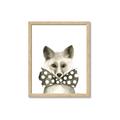 Picture of Baby Fox with Bow Tie _GroupedProduct_Rectangle_Portrait_Mini_ _GroupedProduct_Rectangle_Portrait_Framed_Matted_