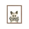 Picture of Baby Fox with Bow Tie _GroupedProduct_Rectangle_Portrait_Mini_ _GroupedProduct_Rectangle_Portrait_Framed_Matted_