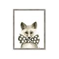 Picture of Baby Fox with Bow Tie _GroupedProduct_Rectangle_Portrait_Mini_ _GroupedProduct_Rectangle_Portrait_Framed_Matted_