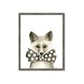 Picture of Baby Fox with Bow Tie _GroupedProduct_Rectangle_Portrait_Mini_ _GroupedProduct_Rectangle_Portrait_Framed_Matted_