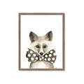 Picture of Baby Fox with Bow Tie _GroupedProduct_Rectangle_Portrait_Mini_ _GroupedProduct_Rectangle_Portrait_Framed_Matted_